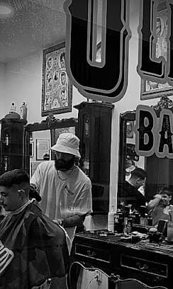 Inside Old Wood Barbershop